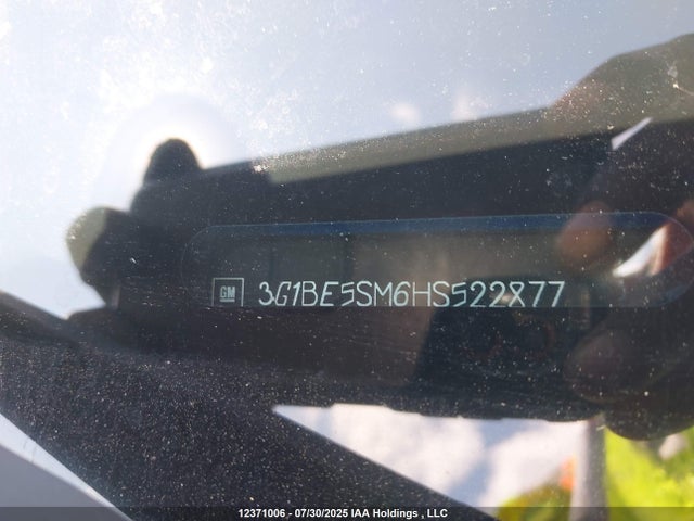 3G1BE5SM6HS522877 Chevrolet le2 -di: direct injection, vvt: variable valve timing, gen, alum