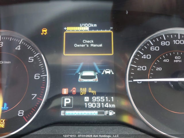 JF2GTAMC1JH210949 Subaru naturally aspirated
