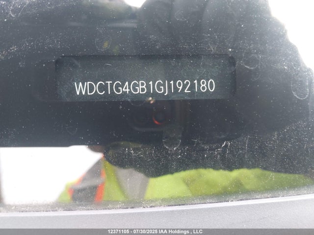 WDCTG4GB1GJ192180 Mercedes-Benz 270