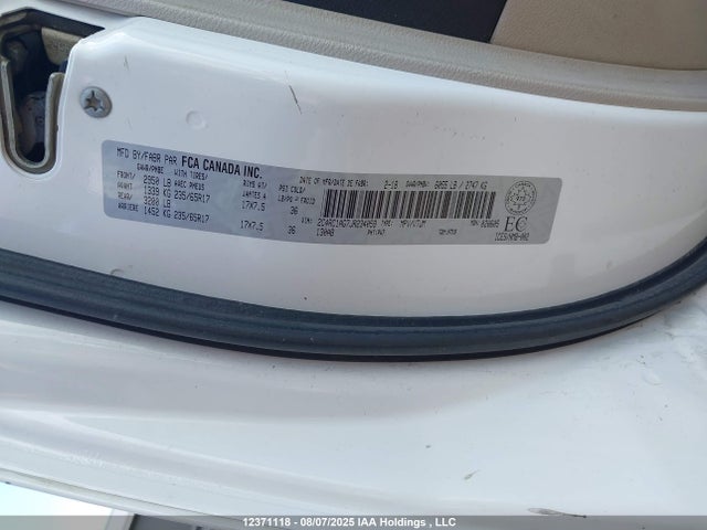 2C4RC1AG7JR234059 Chrysler Pacifica