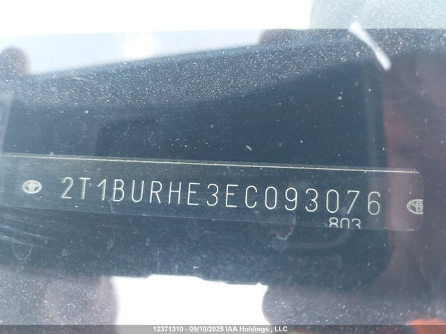 Toyota 2zr-fe 2014 2T1BURHE3EC093076 Image 19