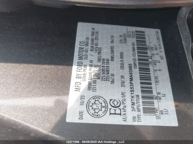 Ford Mustang Mach-E 2023 3FMTK1S53PMA93685 Image 18