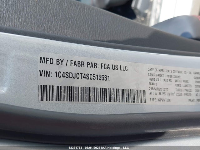Dodge 2025 2025 1C4SDJCT4SC515531 Image 9