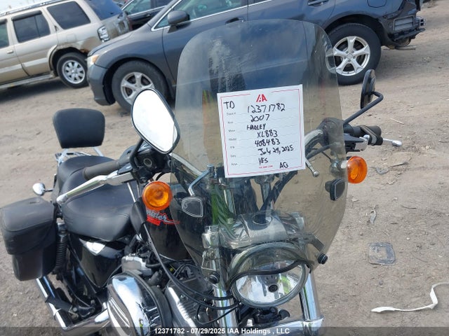 12371782 :رقم المزاد ، 5HD4CN2107K408483 vin ، 2007 Harley-davidson Xl883 مزاد بيع
