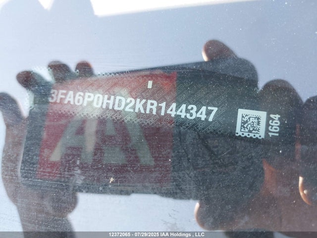 3FA6P0HD2KR144347 Ford 2019