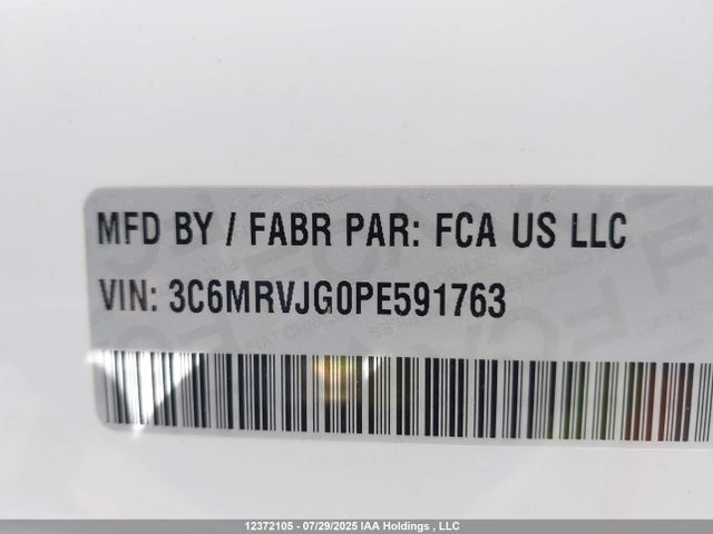 3C6MRVJG0PE591763 RAM Promaster 3500