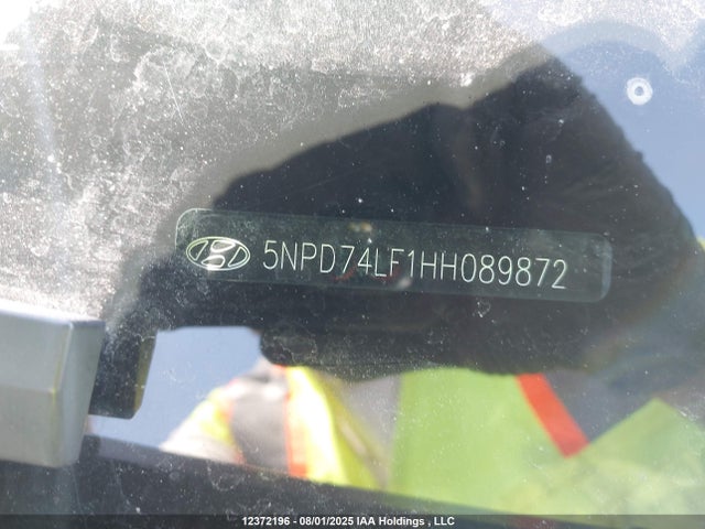 5NPD74LF1HH089872 Hyundai Elantra