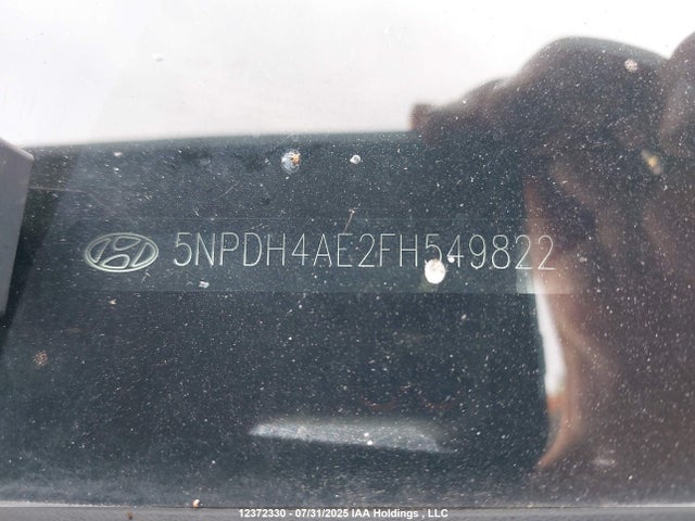 Hyundai dohc mpi nu 2015 5NPDH4AE2FH549822 Image 19