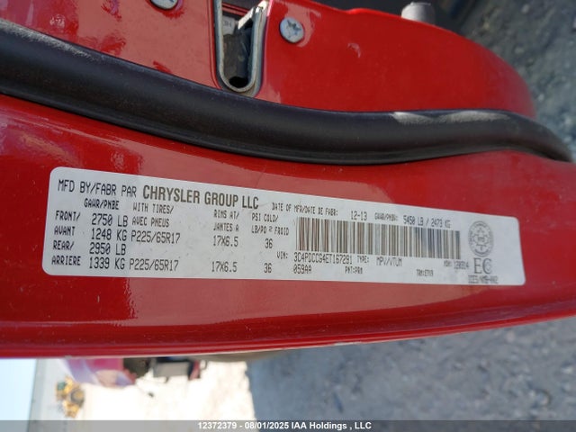 Dodge 2014 2014 3C4PDCCG4ET167291 Image 18