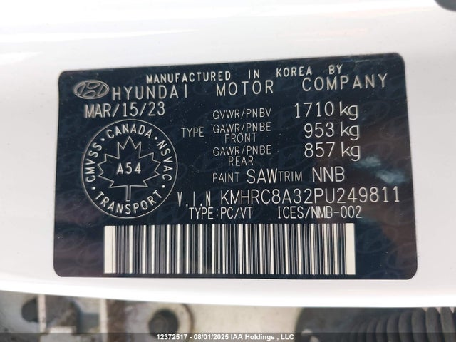Hyundai gamma ii 2023 KMHRC8A32PU249811 Image 9