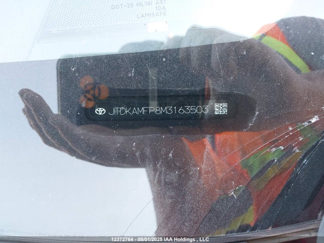JTDKAMFP8M3163503 Toyota 2zr-fxe, 1nm+1sm