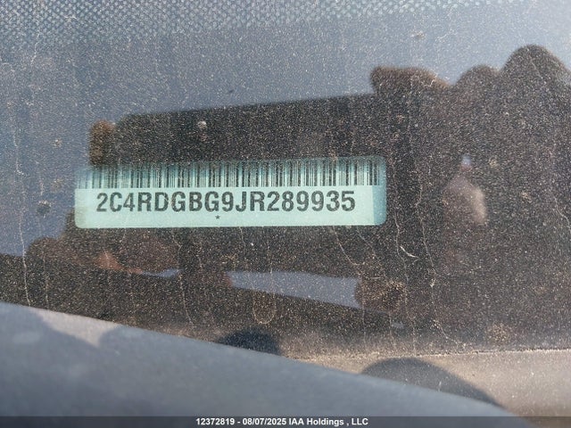 Dodge Grand Caravan 2018 2C4RDGBG9JR289935 Image 9