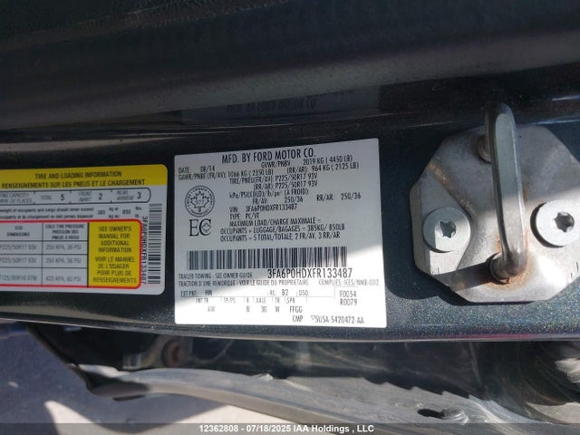 Ford 2015 2015 3FA6P0HDXFR133487 Image 9