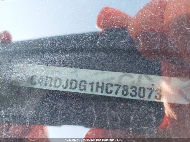 1C4RDJDG1HC783073 Dodge Durango