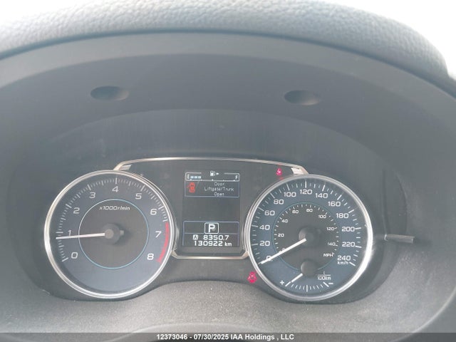 JF2GPABC5G8345240 Subaru naturally aspirated