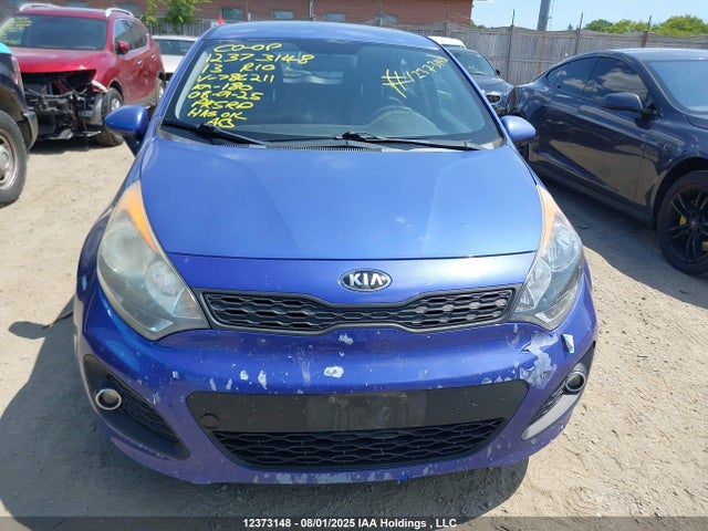 2013 Kia Rio Ex/lx/lx+/sx მანქანა იყიდება აუქციონზე, vin: KNADM5A31D6786211, აუქციონის ნომერი: 12373148