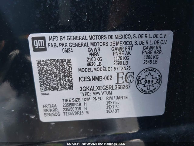 GMC lsd 2024 3GKALXEG5RL368267 Image 9
