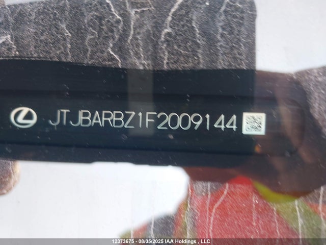 JTJBARBZ1F2009144 Lexus 8ar-fts