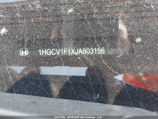 1HGCV1F1XJA803156 Honda l15be