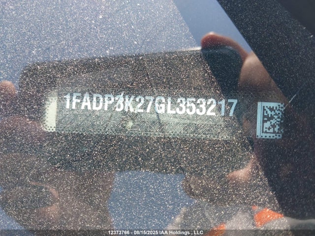 Ford 2016 2016 1FADP3K27GL353217 Image 9