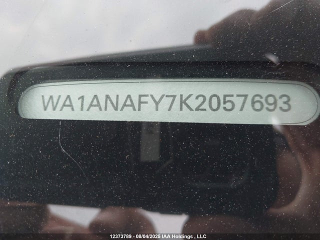WA1ANAFY7K2057693 Audi 2019