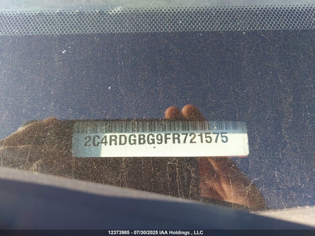 2C4RDGBG9FR721575 Dodge Grand Caravan