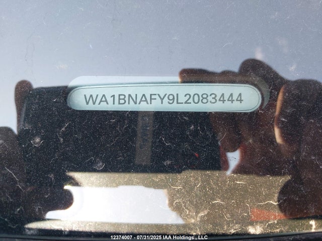 Audi Q5 2020 WA1BNAFY9L2083444 Image 9