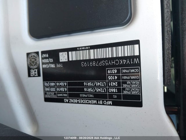 Mercedes-Benz om654 2025 W1Y4KCHY5SP789193 Image 9