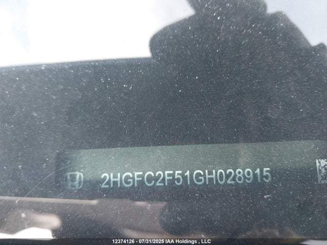 2HGFC2F51GH028915 Honda k20c2