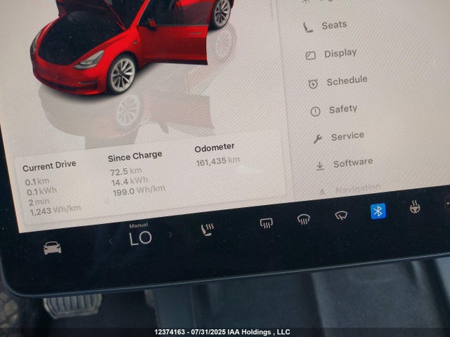 5YJ3E1EB2NF309234 Tesla 2022
