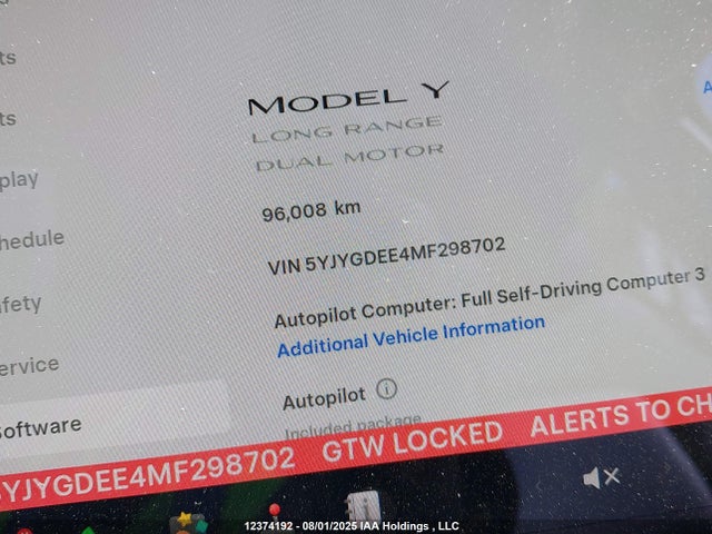 Tesla 2021 2021 5YJYGDEE4MF298702 Image 15