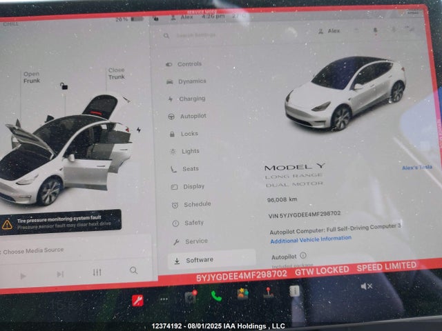 Tesla 2021 2021 5YJYGDEE4MF298702 Image 7