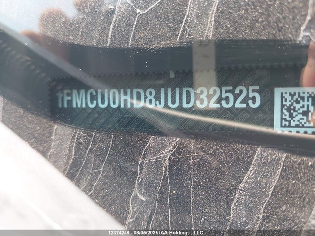 1FMCU0HD8JUD32525 Ford 1.5l gtdi sigma w/premium fuel