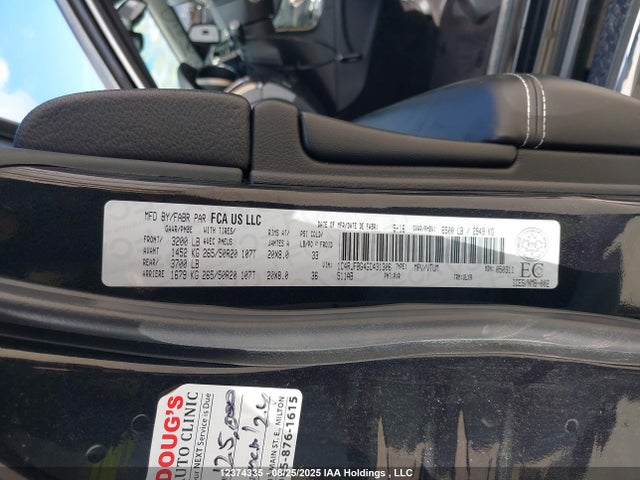 Jeep Grand Cherokee 2016 1C4RJFBG4GC431306 Image 9
