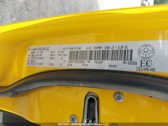 RAM 1500 2016 1C6RR7MT9GS306825 Image 9