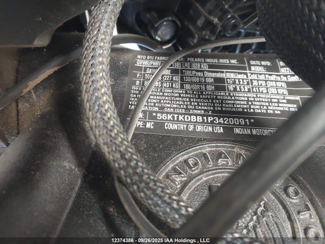 INDIAN MOTORCYCLE CO. V-twin 2023 56KTKDBB1P3420091 Image 10