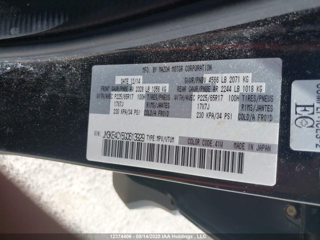 JM3KE4CY5G0613929 Mazda py