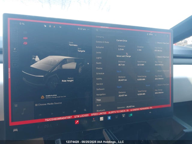 Aukcja sprzedaży 2024 Tesla Cybertruck Awd, vin: 7G2CEHED8RA047097, numer aukcji: 12374428