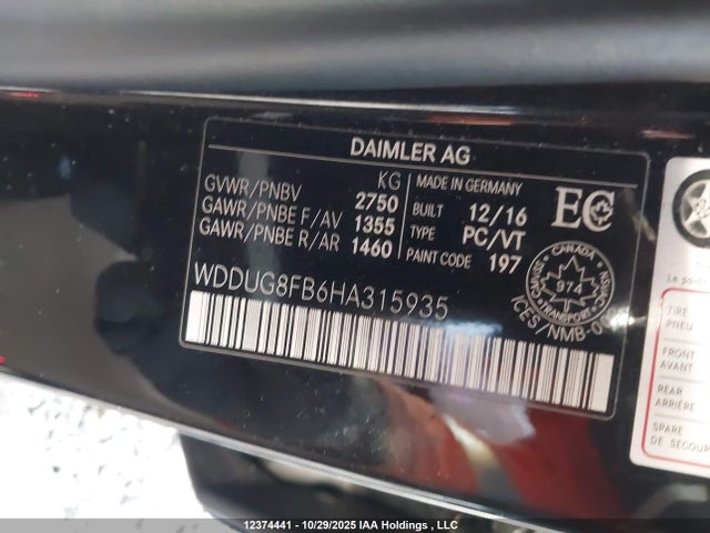 Mercedes-Benz S550 2017 WDDUG8FB6HA315935 Image 9