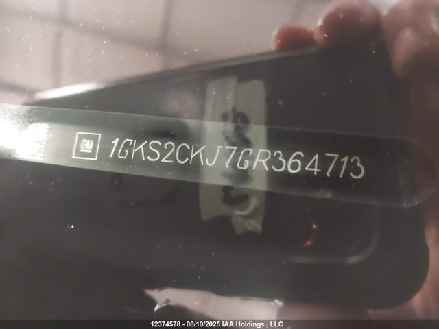1GKS2CKJ7GR364713 GMC l86 - sidi, vvt, afm, e85 max, alum
