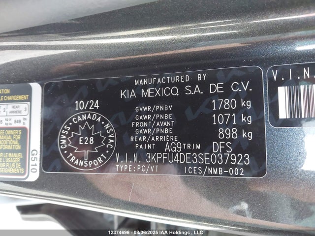 KIA k4 2025 3KPFU4DE3SE037923 Image 9