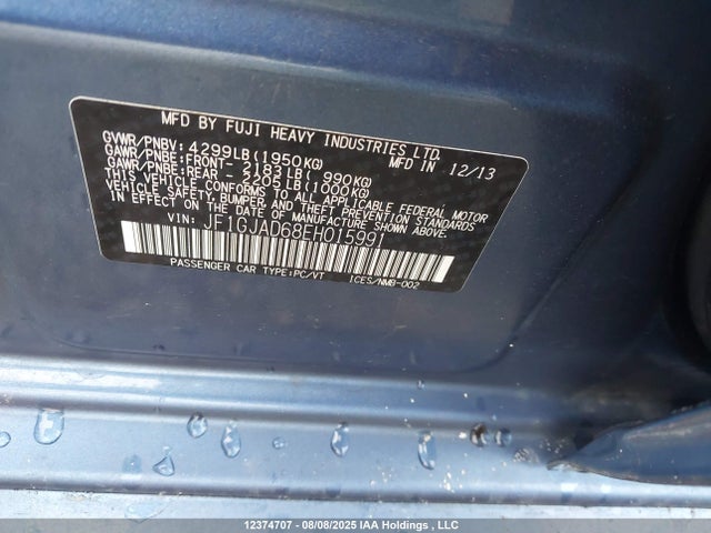 JF1GJAD68EH015991 Subaru Impreza