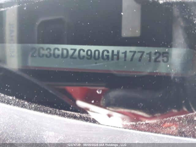 2C3CDZC90GH177125 Dodge 2016
