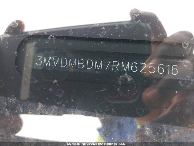 3MVDMBDM7RM625616 Mazda pyukd
