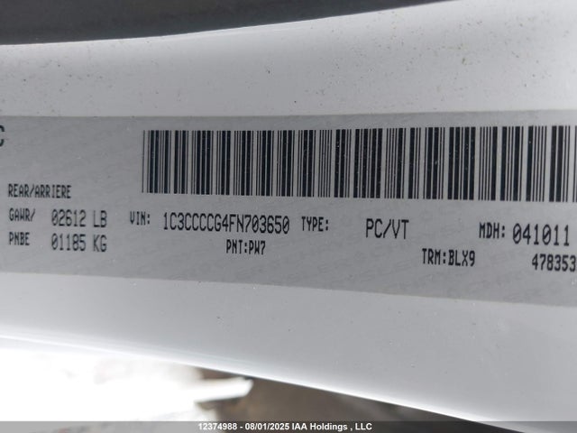 1C3CCCCG4FN703650 Chrysler 200