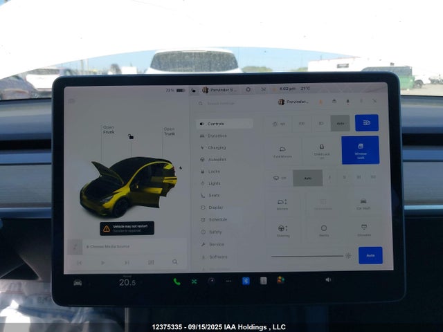 5YJYGDEF2MF201568 Tesla Model Y