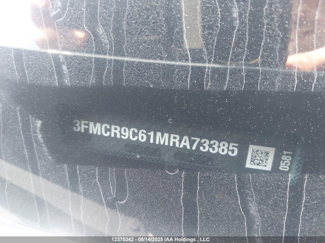 3FMCR9C61MRA73385 Ford dragon
