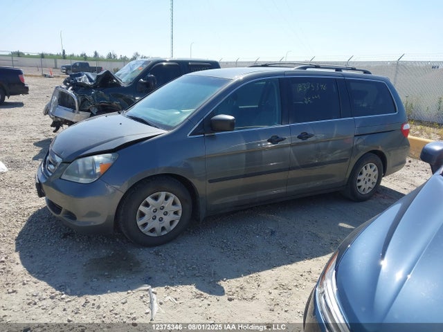 12375346 :رقم المزاد ، 5FNRL38217B506499 vin ، 2007 Honda Odyssey Lx مزاد بيع