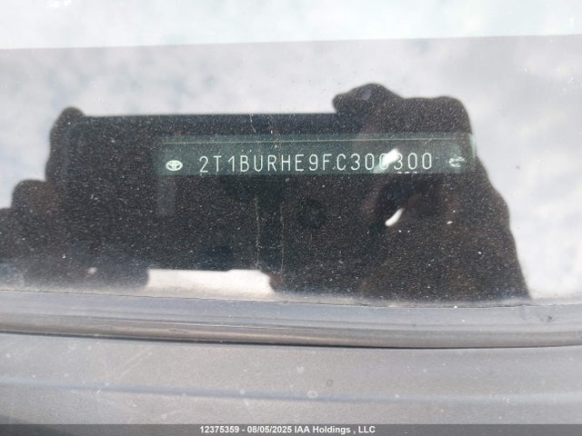 Toyota 2zr-fe 2015 2T1BURHE9FC300300 Image 18