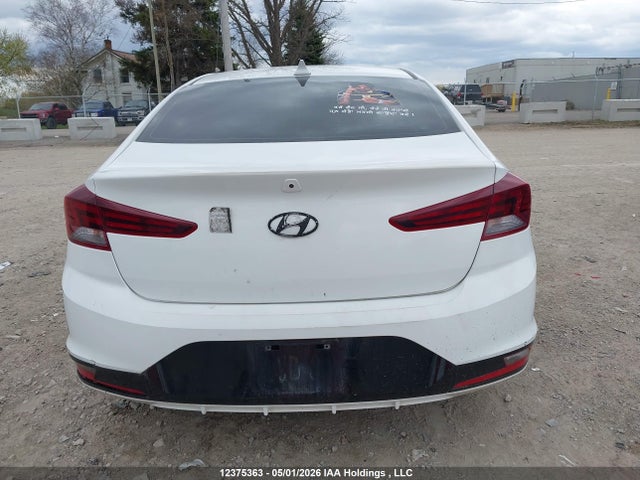 KMHD84LF5LU110763 Hyundai Elantra Preferred With Sun And Safety Package Auto Ivt